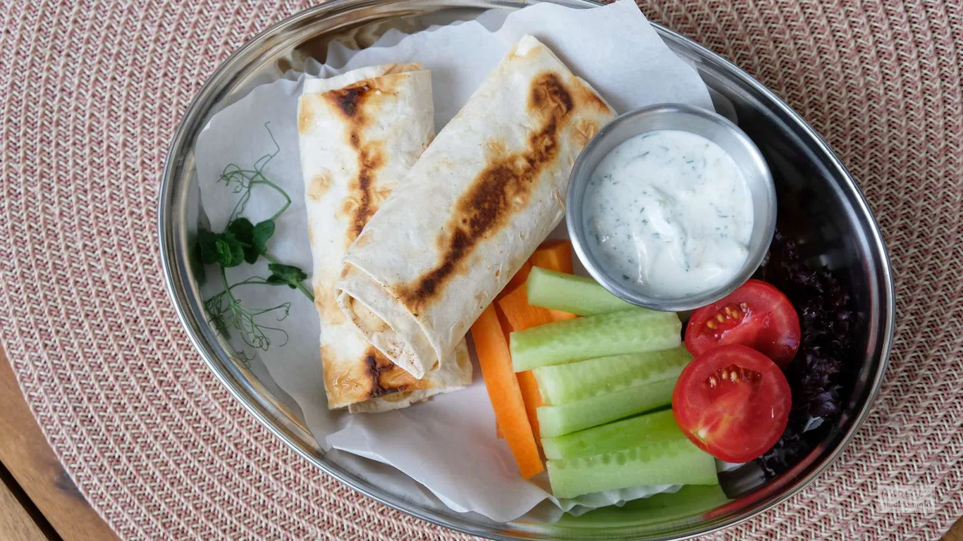 Mini kebabs with chicken Grilled