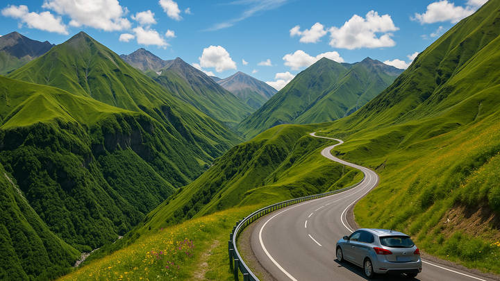 ⛰️ Georgian Passes: The Most Beautiful Mountain Routes for Road Trips 🚗