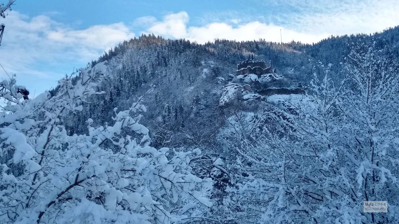 Крепость Петре зимой