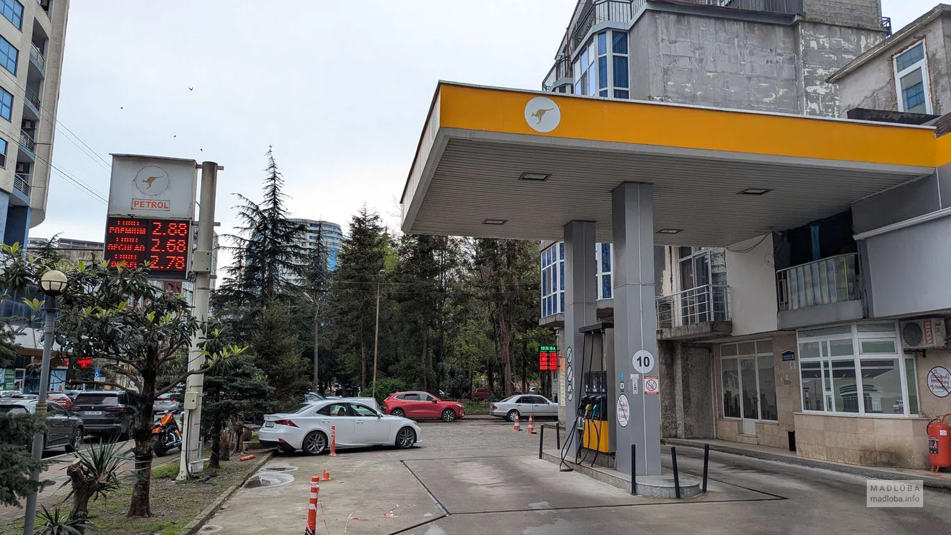 АЗС Petrol на ул. Шалвы Инасаридзе 18 в Батуми