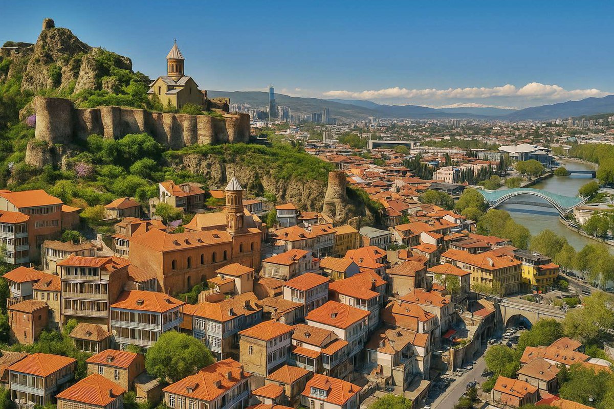Пейзаж грузинской столицы