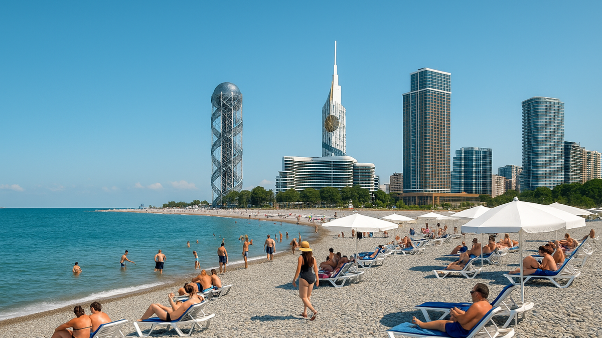 🏝 ზღვისპირა დასვენება საქართველოში