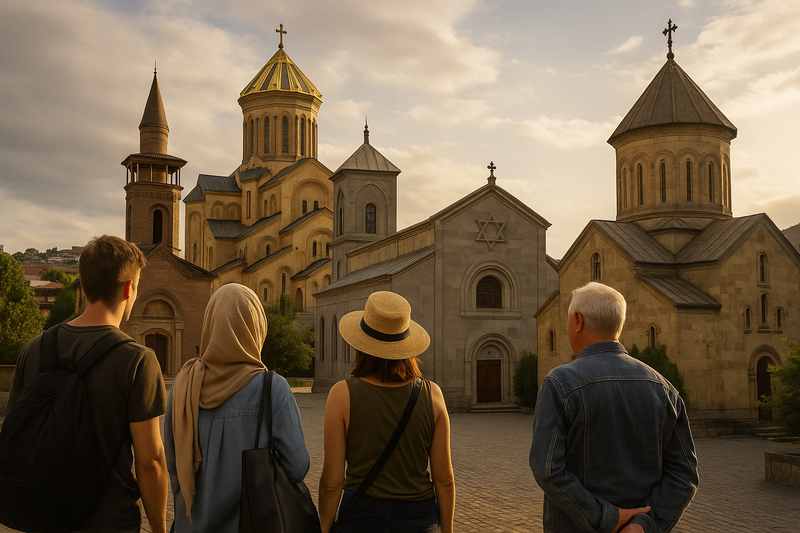Why Tbilisi is called a city of shrines and spiritual diversity