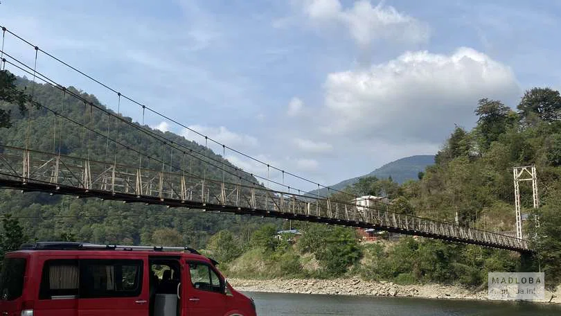 Подвесной мост Мирвети