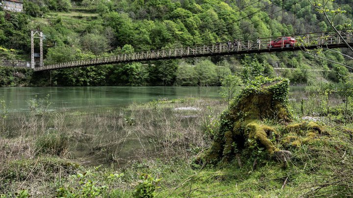 მირვეთის დაკიდული ხიდი