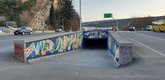 მიწისქვეშა გადასასვლელი გრაფიტით (ბარათაშვილის მოედანი)