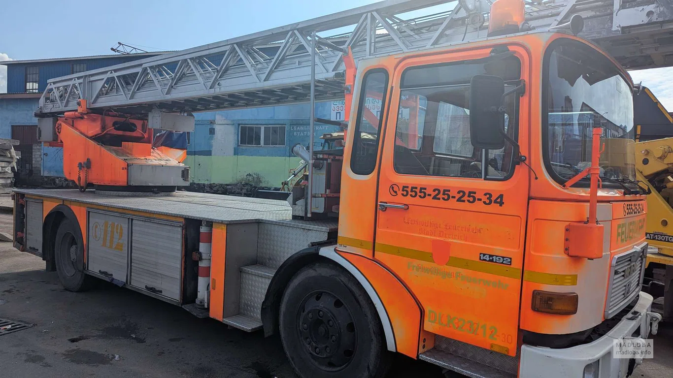 Пожарная машина MAN Feuerwehr в Батуми – аренда, выезд, номер 555252534