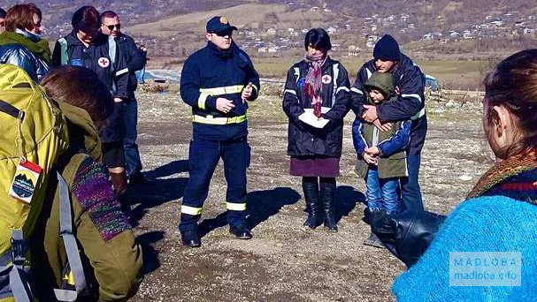 Пожарная станция Амбролаури