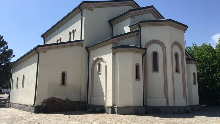 Orthodox Church of Vakhtang Gorgasli in Kaspi