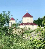 Православный храм напротив Национального центра интервенционной медицины имени академика З.Цхакая