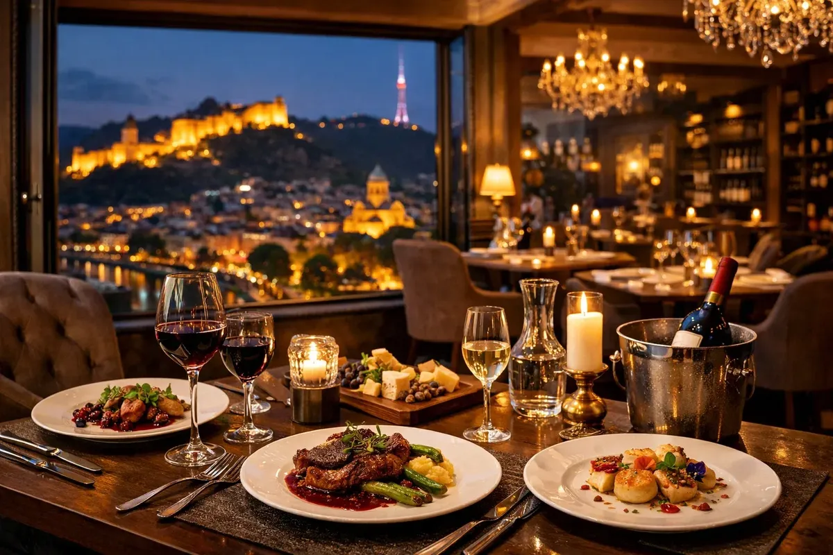 Premium restaurants in Tbilisi — 8 places with exquisite cuisine