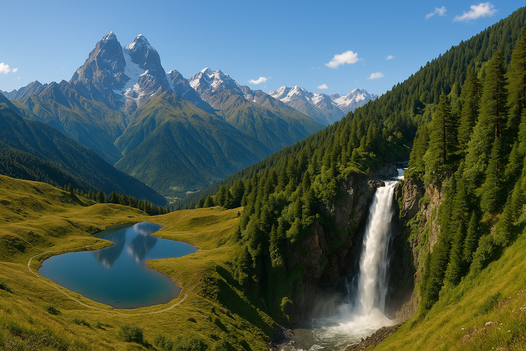 🏔️ 16 чудес природы Самегрело-Верхней Сванетии 2025 🌿