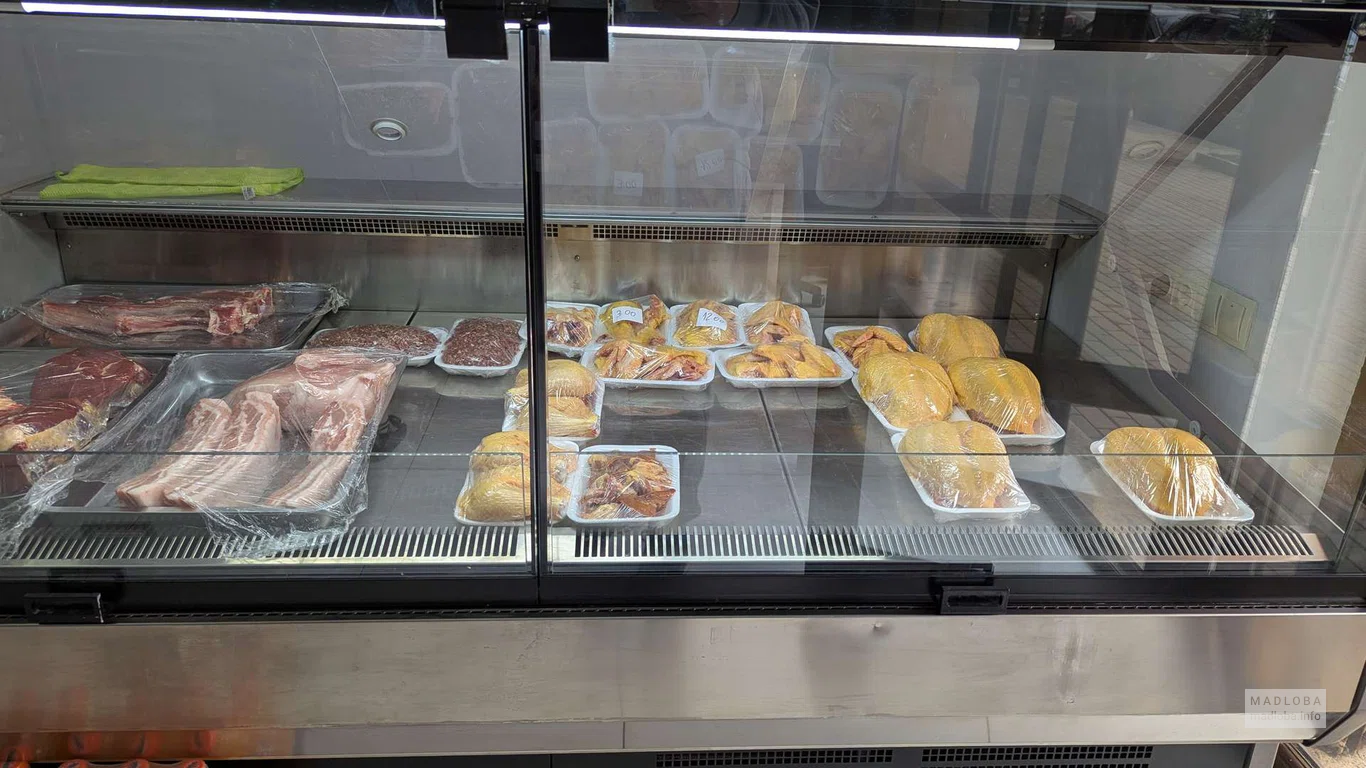 Продуктовый магазин - мясо и курица