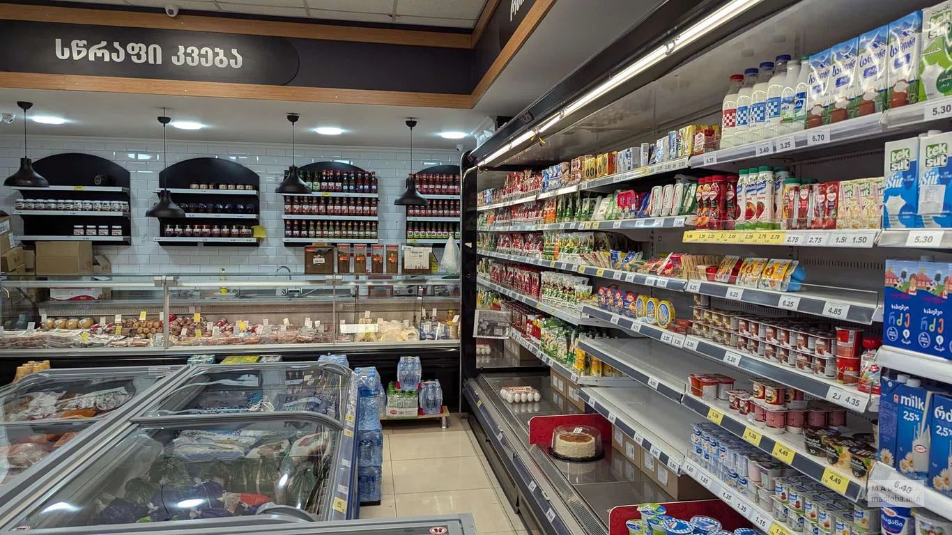 Продукты в магазине Daily