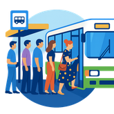 Public Transport Stops & Bus Terminals
