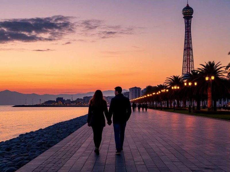 🌊 Как провести идеальный день в Батуми 2025 вдвоём — прогулки, ужин и  закат у моря 🌇