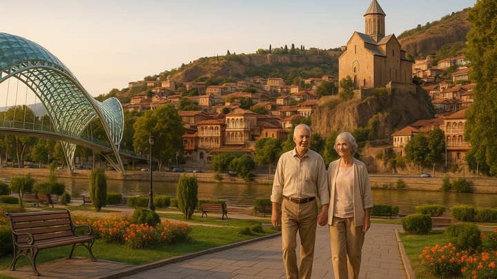 👵 Тбилиси за 1 день для пожилых путешественников 2025 — спокойно и красиво👴