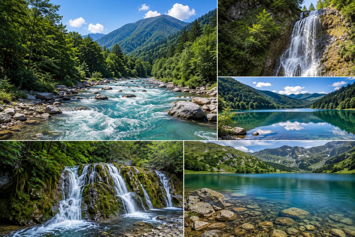 Discover the rivers, waterfalls and alpine lakes that shape the landscapes of Racha-Lechkhumi and Lower Svaneti.