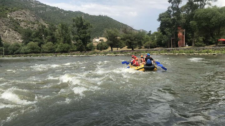 Rafting center in Georgia