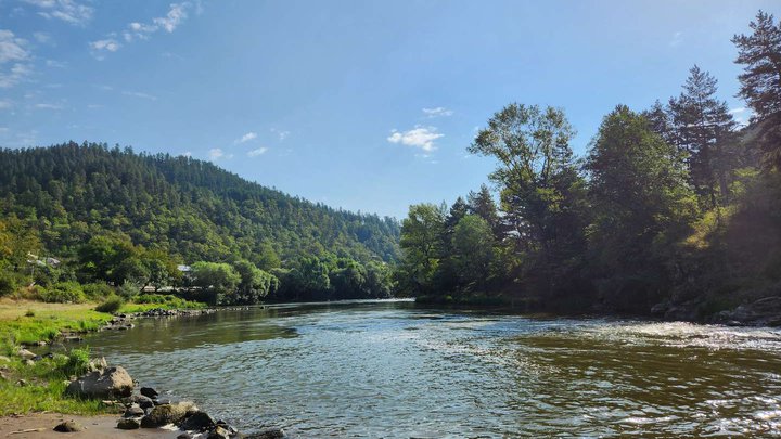 Rafting center in Georgia