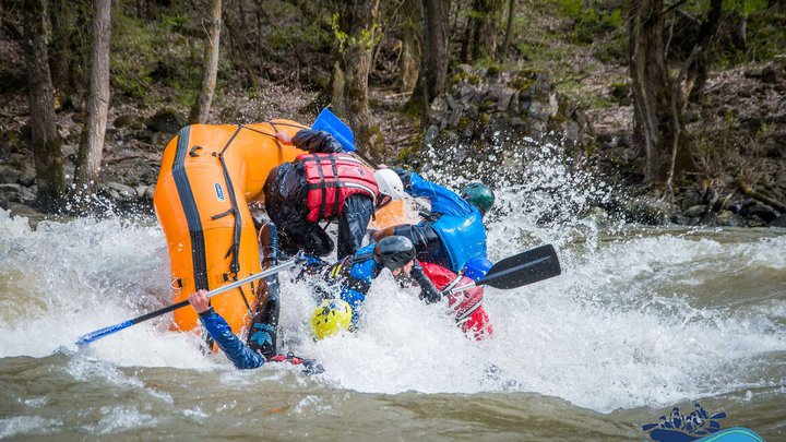 Rafting center in Georgia