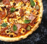 წითელი ცხელი პიცა