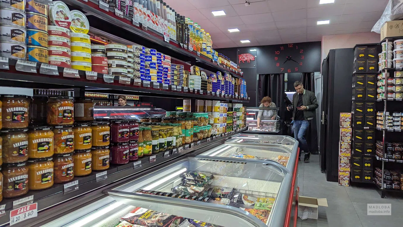Консервы, соусы и полуфабрикаты в Red Market Meat Store