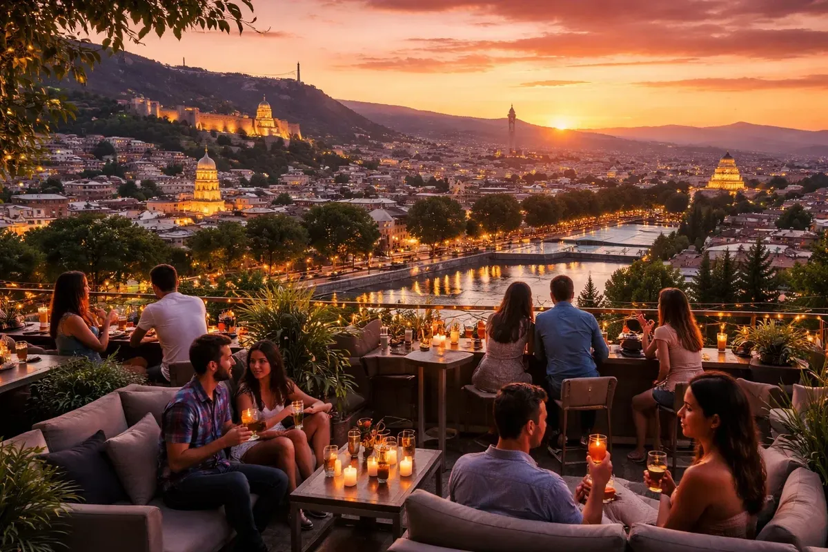 Rooftop bars in Tbilisi