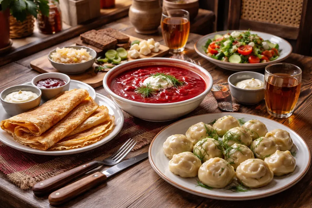 Russian cuisine in Tbilisi