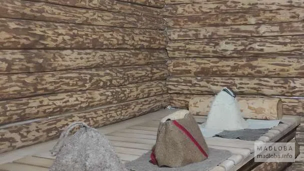 Русская баня на дровах на Батумгоре