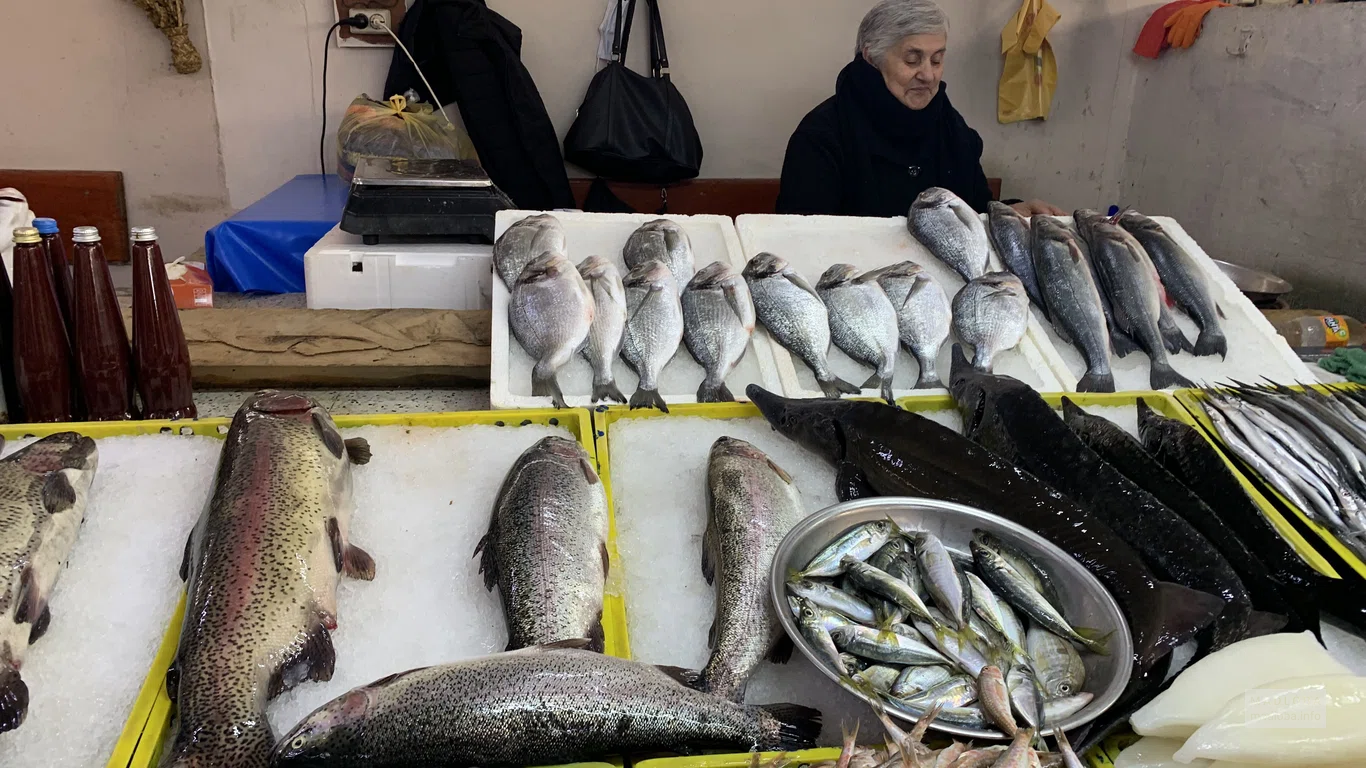 Рыбный рынок в Батуми