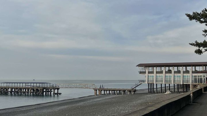 Fishing pier Kobuleti