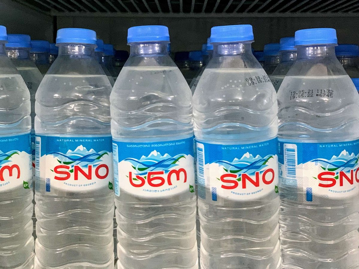 SNO mineral water