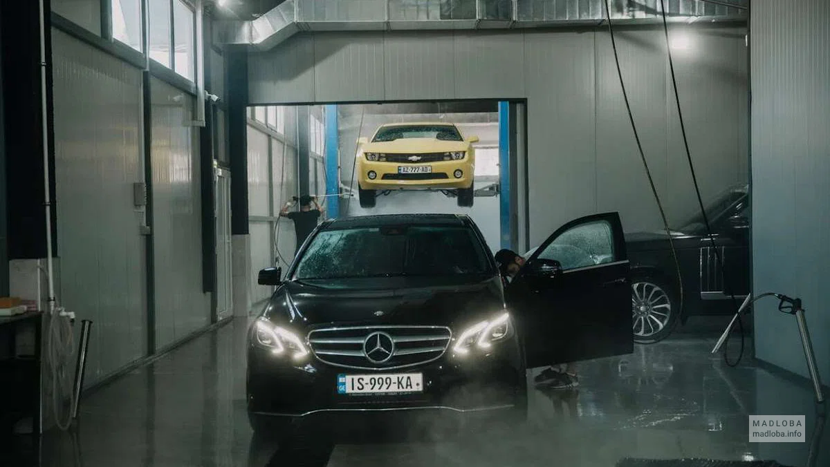 Автомойка SQUAD WASH в Тбилиси