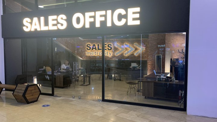 Sales office "Metro City Complex"