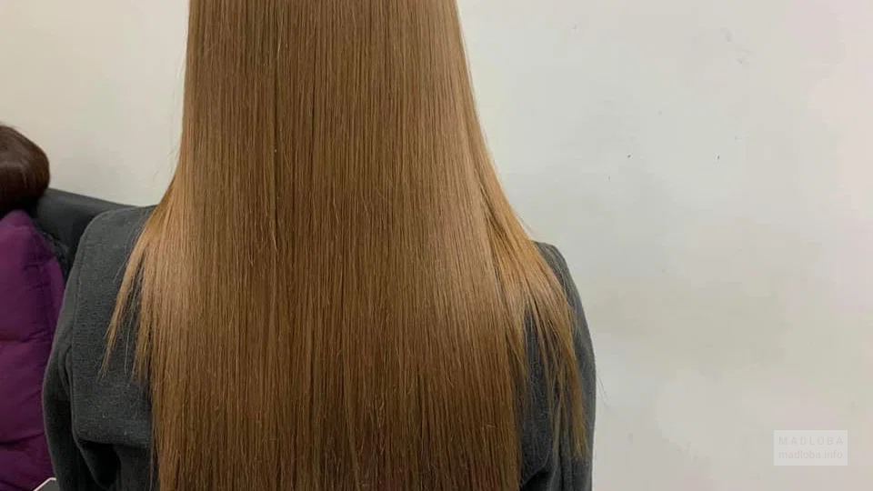 Выравнивание волос в Боти салоне Беютифулдг