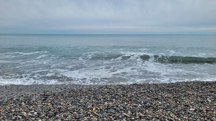 The easternmost point of the Black Sea