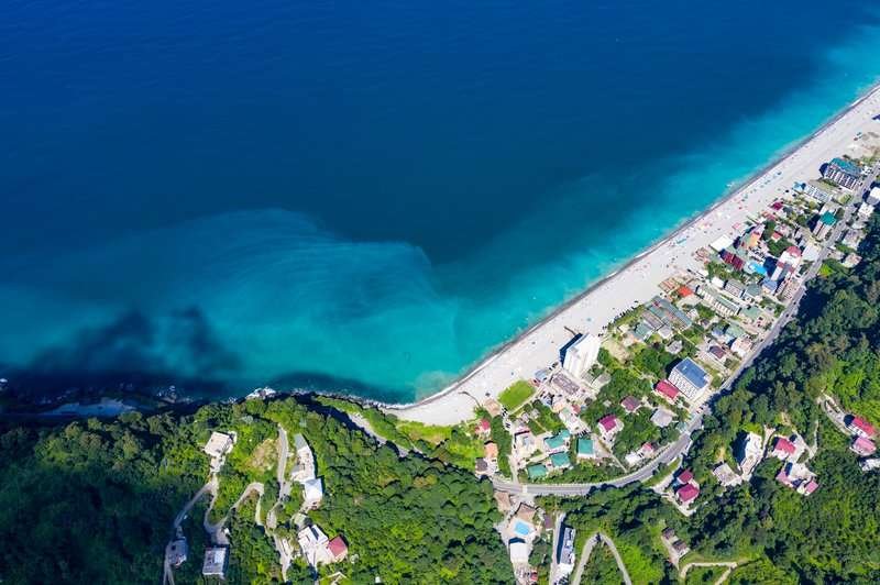 View from above of Sarpi