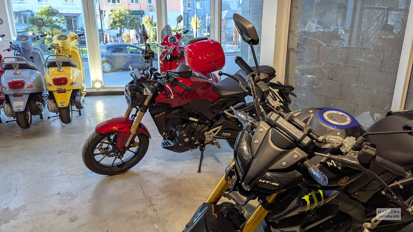 Мопеды и мотоциклы в магазине Scoot Scoot в Батуми