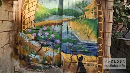 “Shiva the cat” Mural