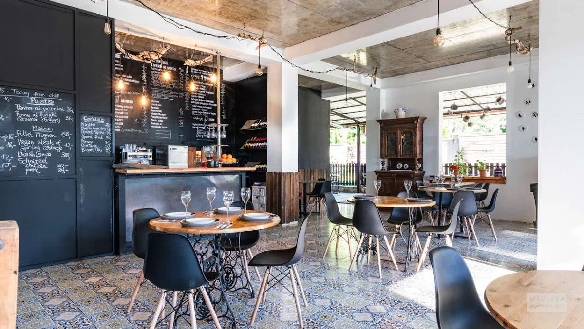 Кафе в семейном отеле Simple Pleasures