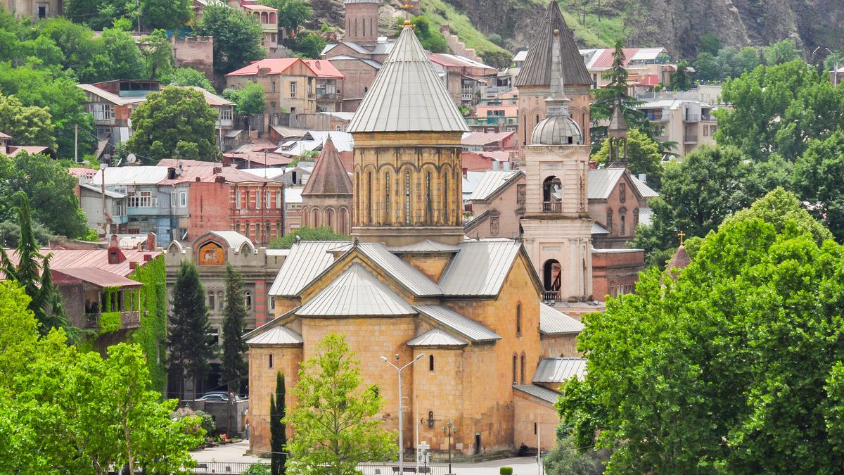 Вид на Тбилисский сиони