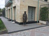 Sculpture "Janitor on Shavteli"