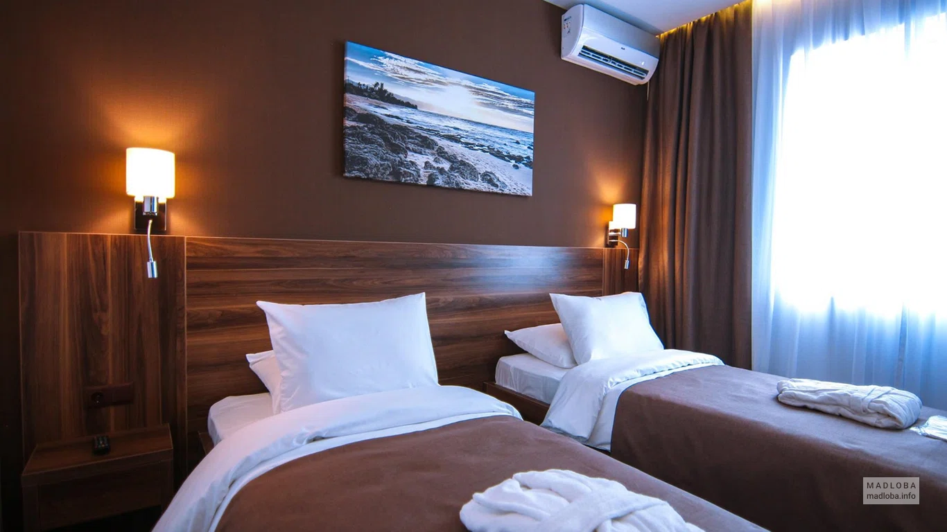 Double room at Sky Hotel in Batumi