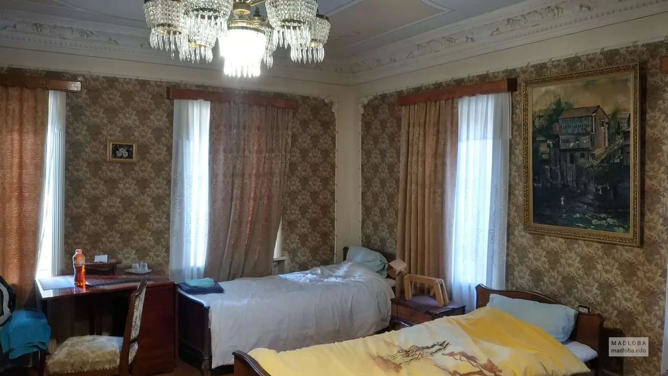 Комната для сна в хостеле Slavyanka