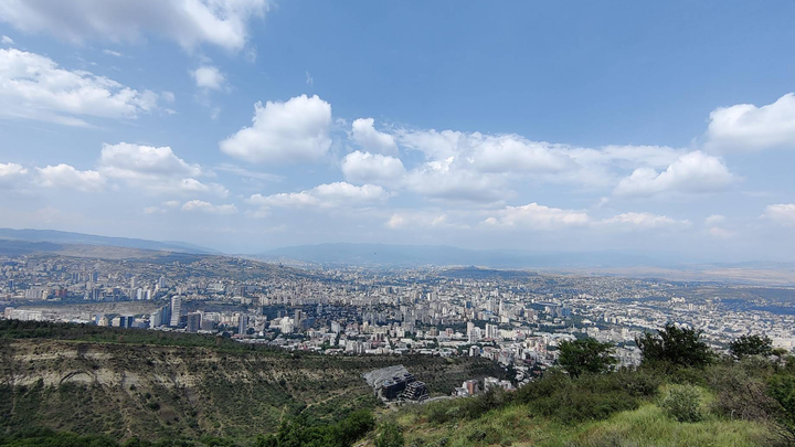 კუს ტბის ხედი