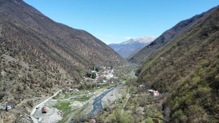 Observation deck (merging of white and black Aragvi)