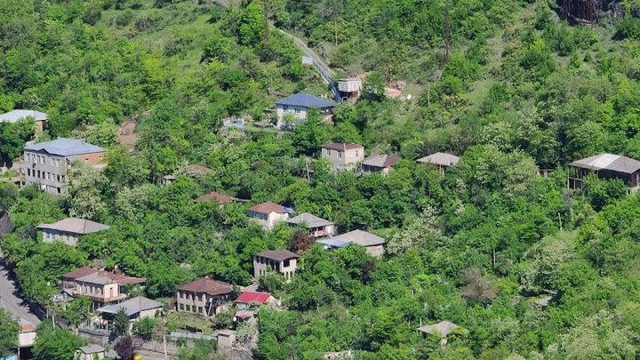 Observation deck overlooking the city
