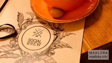 Эспрессо в кафе Social Brew