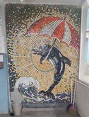 Soviet mosaic dolphin
